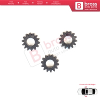 Front Seat Lumbar Support Motor Repair Gears for VW Golf MK5 Plus Passat B6 CC Honda CR-V MK3 GMC Ford Dodge Ram Cadillac Lexus Acura Schukra 2010002F