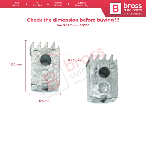 2 Pieces Armrest Handle Fastening Lock Gear A0009705301 A0009704401 for Mercedes Vito W638 V Class