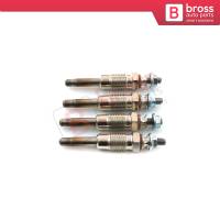 4 Pieces Glow Plug Auxiliary Heater 11 Volt 7700734956 for Renault Volvo Jeep