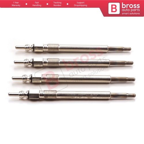 4 Pieces Glow Plug Auxiliary Heater 11.5 Volt 062905061A for VW LT MK2 28-35 28-46 2.8 TDI