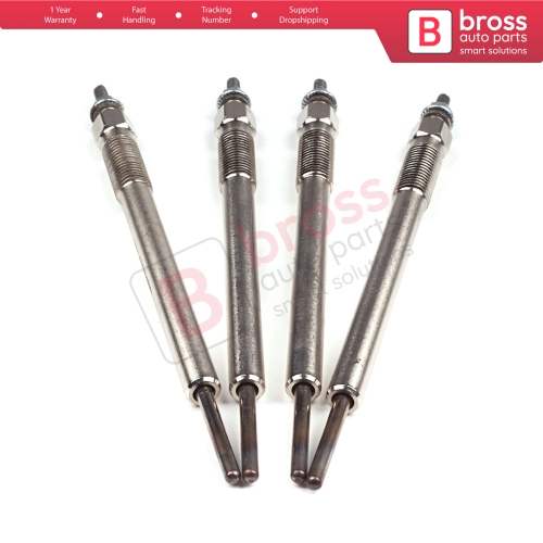 4 Pcs Heater Glow Plugs PT 500 19850 0R010 for Toyota Auris Avensis RAV4 22 D.