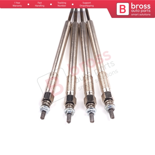 4 Pcs Heater Glow Plugs PT 500 19850 0R010 for Toyota Auris Avensis RAV4 22 D.