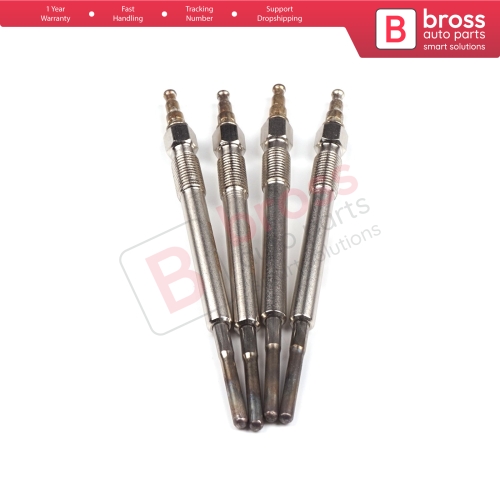 4 Pcs Heater Glow Plugs GX2117 N10579802 for VW Skoda Seat Audi Chrysler Dodge Jeep