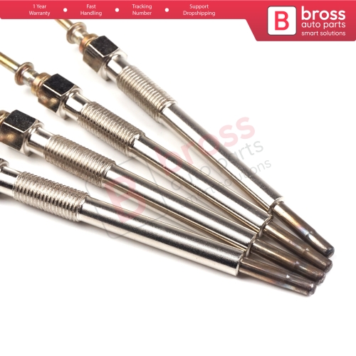 4 Pcs Heater Glow Plugs GX145 0 100 226 497 1214035 for Opel Honda