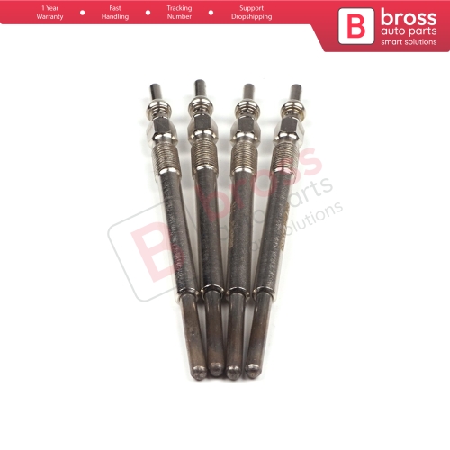 4 Pcs Heater Glow Plugs 1447128 GX4127 596078 for Citroen Toyota Ford Peugeot Mazda Volvo Suzuki Mini