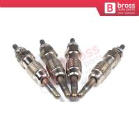 4 Pcs Heater Glow Plugs GX66 7088988 GV666 0100221146 for Ford Fiat Renault Opel