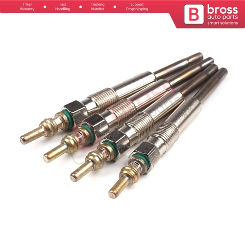 4 Pcs Heater Glow Plugs GX98 N10579202 GN046 for VW Audi Seat Skoda