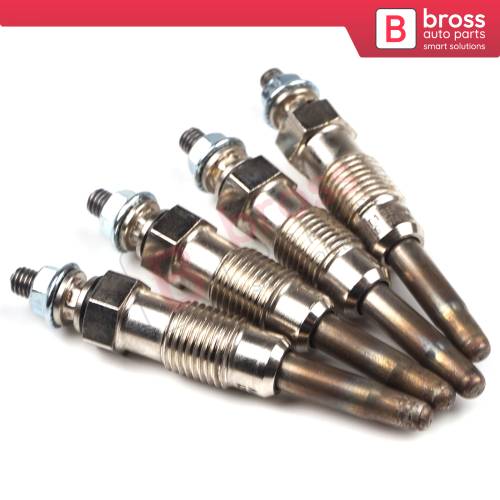 4 Pcs Heater Glow Plugs GX74 71719015 GN013 0100226366 for Mercedes BMW Opel Ford Renault Citroen Peugeot Rover Alfa Jeep