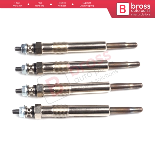 4 Pcs Heater Glow Plugs GX96 XS4U6M090AB GN993 for Ford 1.8