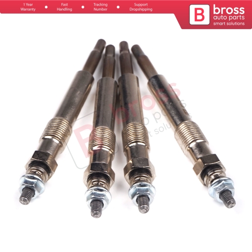 4 Pcs Heater Glow Plugs GX96 XS4U6M090AB GN993 for Ford 1.8