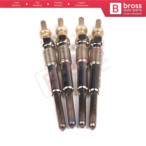 4 Pcs Heater Glow Plugs GX4098 596099 GN063 for Ford Citroen Peugeot Jaguar 2.2