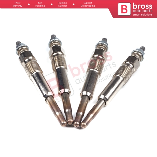 4 Pcs Heater Glow Plugs GX84 7700100586 0100226238 for Honda Renault Rover 1.9 2.0 2.2