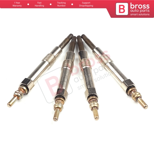 4 Pcs Heater Glow Plugs GX103 0100226436 358G for Fiat Alfa Lancia Opel