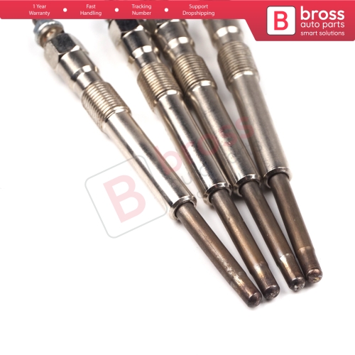 4 Pcs Heater Glow Plugs GX120 100226246 for Citroen Peugeot 2.5 TDI