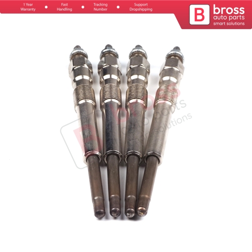 4 Pcs Heater Glow Plugs GX120 100226246 for Citroen Peugeot 2.5 TDI