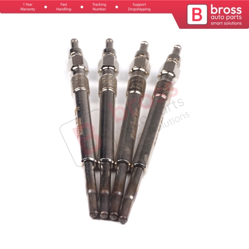 4 Pcs Heater Glow Plugs N10579805 MN980406 GX3117 0106671802 for VW Audi Seat Skoda Mitsubishi