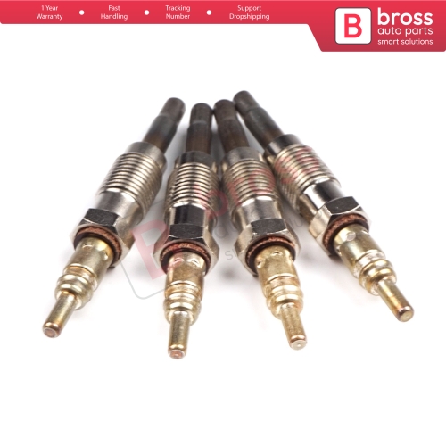 4 Pcs Heater Glow Plugs GX91 0100226391 100226391 for Fiat 1.9 D