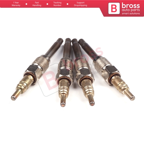 4 Pcs Heater Glow Plugs GX80 100226376 GN020 for Alfa Fiat Lancia Opel Nissan 1.9 2.4 D