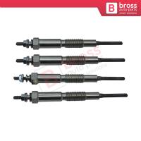 4 Pieces Heater Glow Plugs 11 Volt RF2A1860 0100226526 for Mazda 2.0D