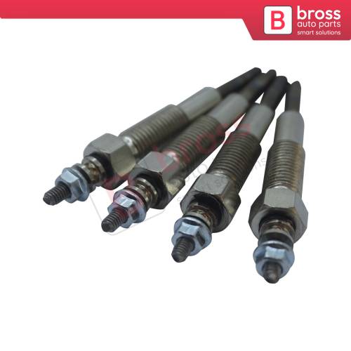 4 Pieces Heater Glow Plugs 24 Volt SE0118140A for Mazda Parkway Titan T2000 T2500 T2600 T3000 T3500 T4100