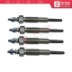 4 Pieces Heater Glow Plugs 24 Volt SE0118140A for Mazda Parkway Titan T2000 T2500 T2600 T3000 T3500 T4100
