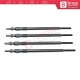 4 Pieces Heater Glow Plugs 11.5 Volt A0011594601 for Mitsubishi Colt 1.5 DI Smart 1.5 CDI