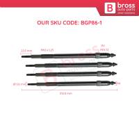 4 Pieces Heater Glow Plug 11 Volt 11065 2W202 7701058142 for Nissan Renault Master
