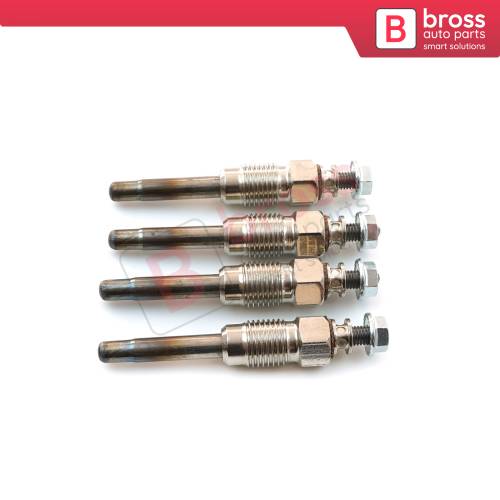 4 Pieces Glow Plug Auxiliary Heater XS7H6M090AA GN984 for Renault Megane MK1 1.9 TDI