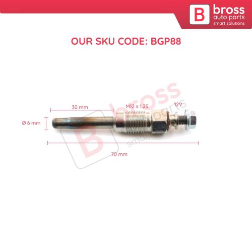 1 Piece Glow Plug Auxiliary Heater XS7H6M090AA GN984 for Renault Megane MK1 1.9 TDI