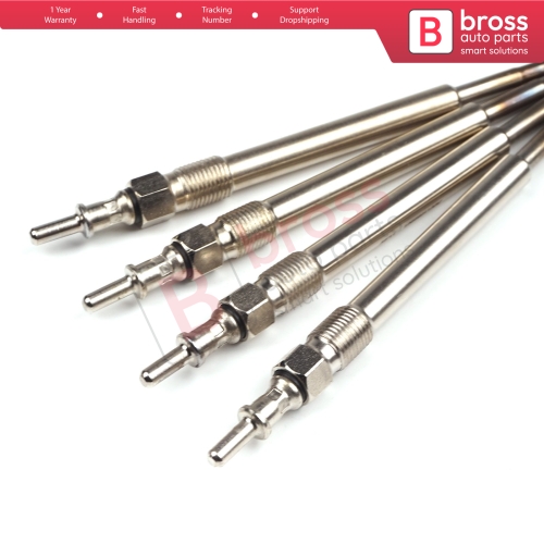4 Pcs Heater Glow Plugs 11.5 V GX129 80036 0 250 202 045 for Mercedes Chrysler Cherokee