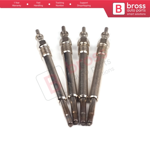 4 Pcs Heater Glow Plugs GX129 80036 0 250 202 045 for Mercedes Chrysler Cherokee