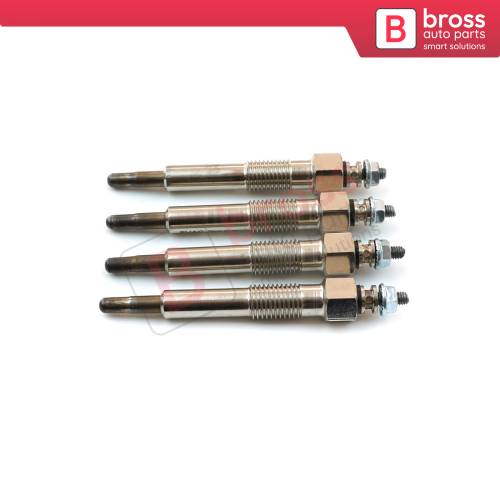4 Pieces Glow Plug Auxiliary Heater 94481972 for Opel Astra F Corsa Combo Vectra 11 Volt 1.7 1.5 Engine