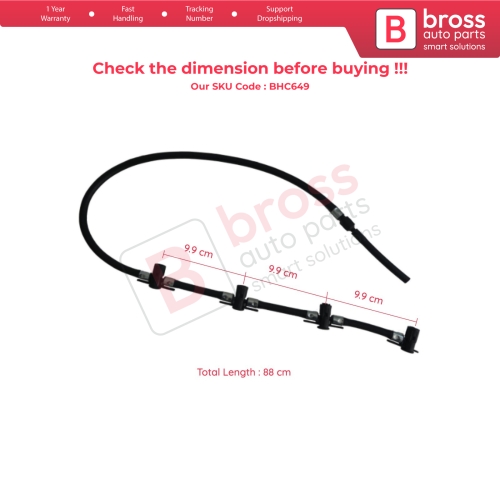 Fuel Overflow Hose A6460700932 for Mercedes Sprinter 2.2 CDI