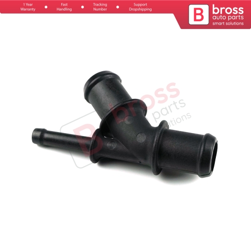 Engine Coolant Tee Distributor Hose Connector Water Flange Connection 1J0121087D for VW Audi Seat Skoda