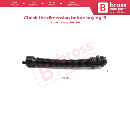 Diesel Engine Air Intake Breather Pipe Hose for BMW 1 3 4 5 Series X1 X3 X4 X5 N47 N57 Engines 13717803842