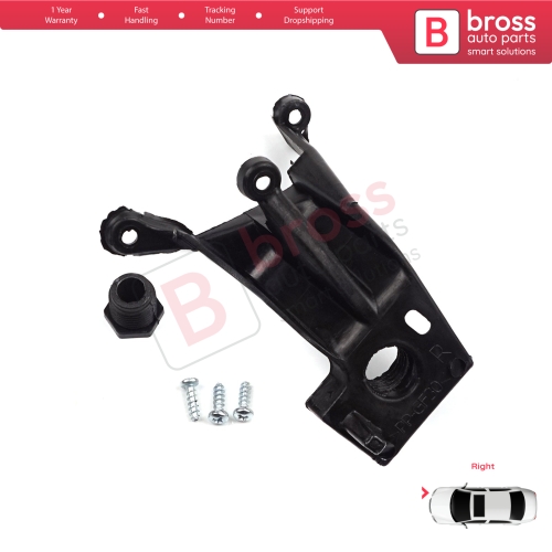 Headlight Holder Mount Repair Bracket Tab Set Right Side for Fiat Linea 323 110 2007-2018 51785219 51776317