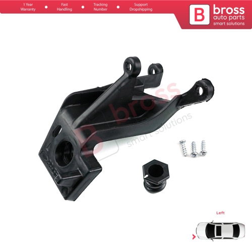 Headlight Holder Mount Repair Bracket Tab Set Left Side for Fiat Linea 323 110 2007-2018 51785219 51776318