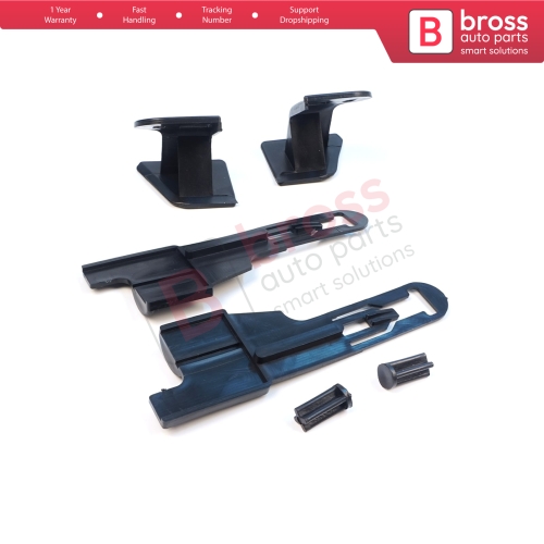 Headlight Holder Mount Repair Bracket Tab Set Left Right Side for Renault Fluence L3 L30 2009-2020 260607771R 260601089R