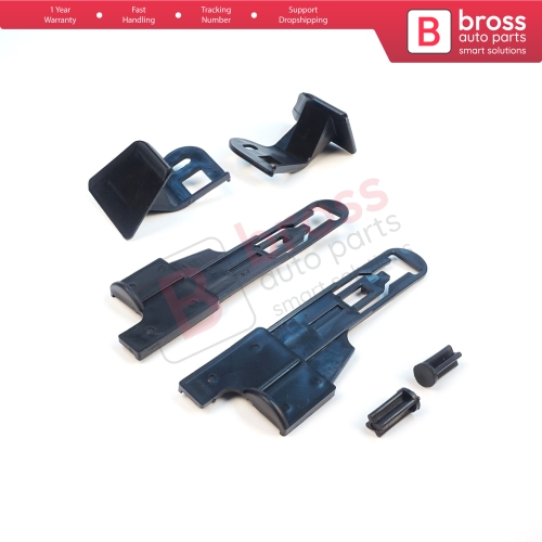 Headlight Holder Mount Repair Bracket Tab Set Left Right Side for Renault Fluence L3 L30 2009-2020 260607771R 260601089R