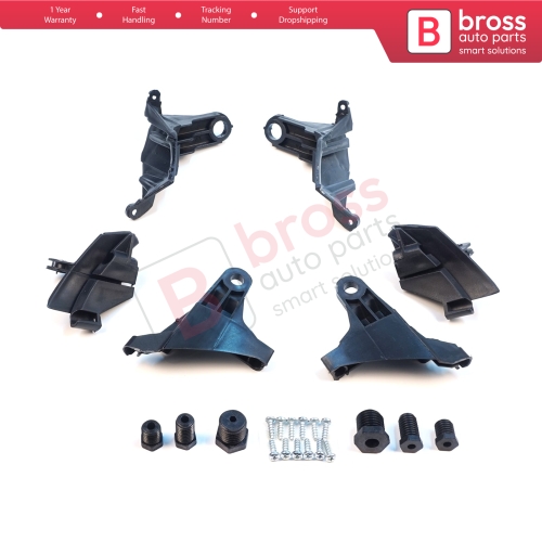 Headlight Headlamp Repair Brackets Tabs Left Right for Mercedes E Class W211 S211 2002-2009 A2118201314 A2118201414