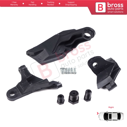 Headlight Headlamp Repair Brackets Tabs Right A2118201414 for Mercedes E Class W211 S211