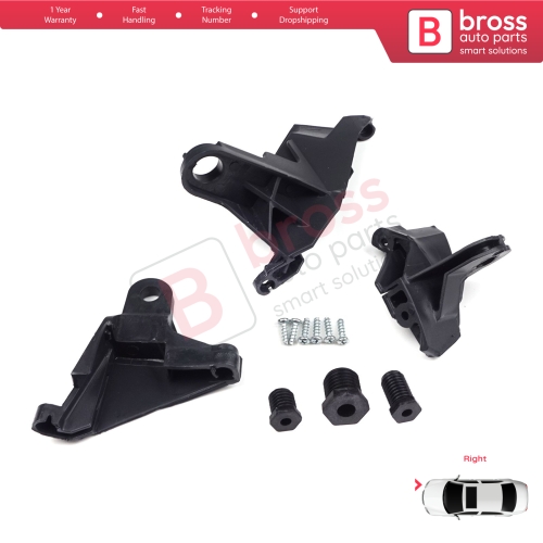 Headlight Headlamp Repair Brackets Tabs Right A2118201414 for Mercedes E Class W211 S211