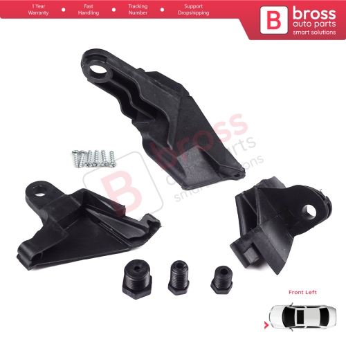 Headlight Headlamp Repair Brackets Tabs Left A2118201314 for Mercedes E Class W211 S211 2002-2009 A2118201314