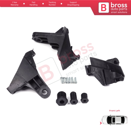 Headlight Headlamp Repair Brackets Tabs Left A2118201314 for Mercedes E Class W211 S211 2002-2009 A2118201314