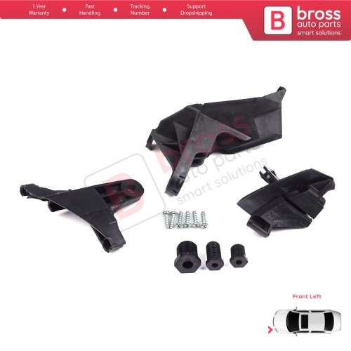 Headlight Headlamp Repair Brackets Tabs Left A2118201314 for Mercedes E Class W211 S211 2002-2009 A2118201314