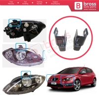 Headlight Holder Mount Repair Bracket Tab Set Left Right Side for Seat Leon MK2 1P Toledo MK3 5P Altea 5P 5P1941005 5P1941006