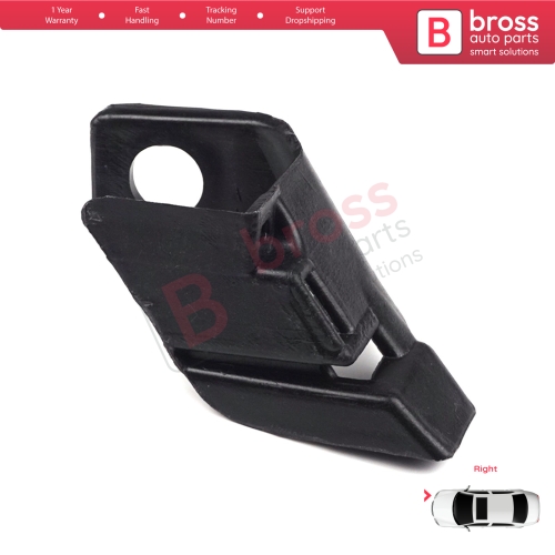 Headlight Holder Mount Repair Bracket Tab Set Right Side for Seat Leon MK2 1P Toledo MK3 5P Altea 5P 5P1941005