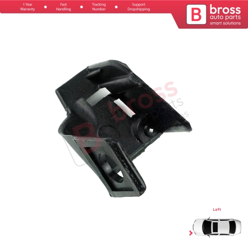 Headlight Holder Mount Repair Bracket Tab Set Left Side for Seat Leon MK2 1P Toledo MK3 5P Altea 5P 5P1941005