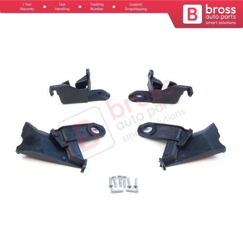 Headlight Holder Mount Repair Bracket Tab Set Left Right Side for Toyota Corolla MK10 E140 E150 Altis 2006-2010 8119412050 8119512050 