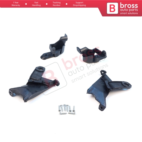 Headlight Holder Mount Repair Bracket Tab Set Left Right Side for Toyota Corolla MK10 E140 E150 Altis 2006-2010 8119412050 8119512050 